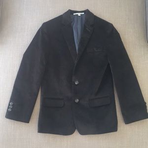 Black Corduroy Class Club suit jacket
